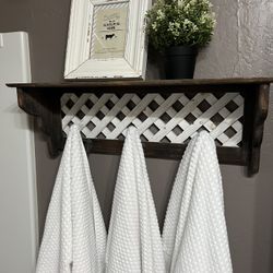 Decorative Towel Rack