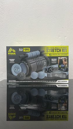 RBX 5 In 1 Stretch And Recovery Massager Set