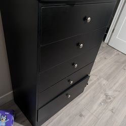 Black dresser