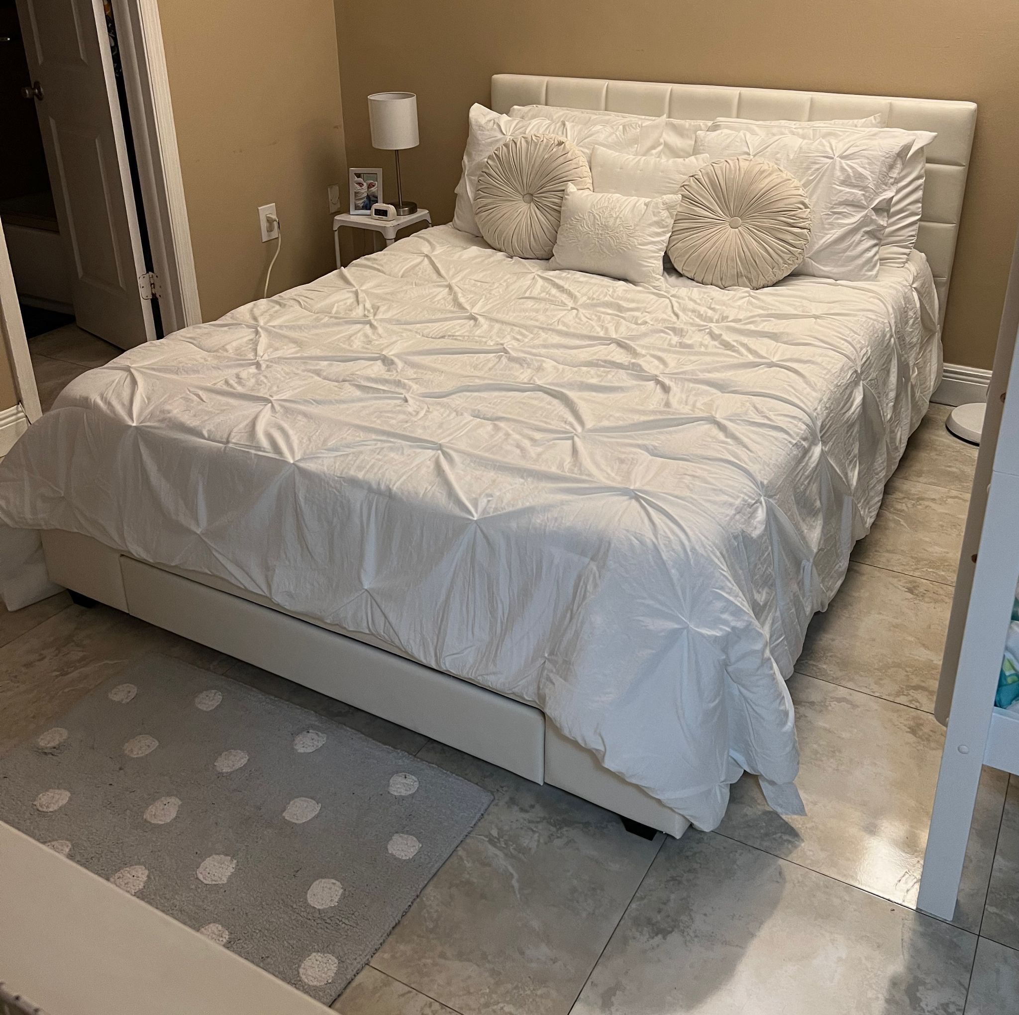 Queen Size Bed Frame With Mattress And  All New Furniture And Free Delivery