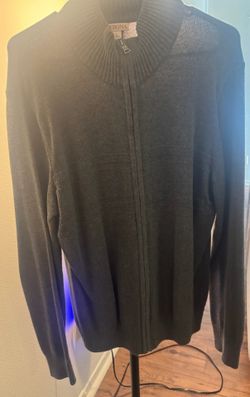 Like New Worn Once Men’s Size *Large* Zip Up Light Sweater Jacket.