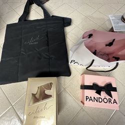 Valentines Pandora Pear Halo Ring And Billie Eillish Perfume