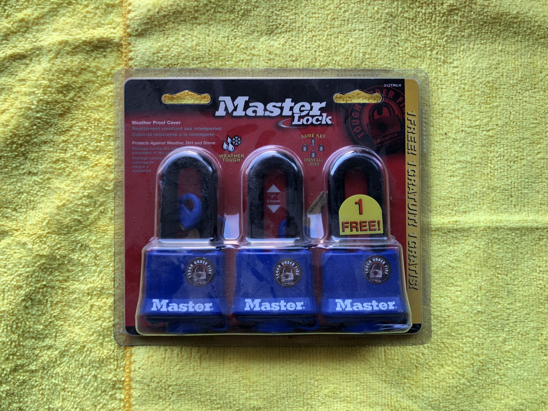 3 Piece Security Locks