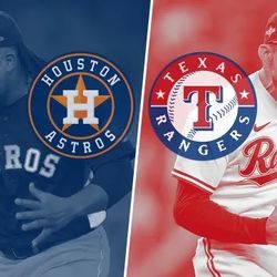 HOUSTON ASTROS AT TEXAS RANGERS