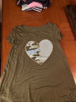 NEW w/o tags Justice for girls camp shirt