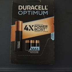 2x DURACELL OPTIMUM AAA BATTERY PACKS $10$