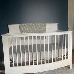 Solstice White 4 in 1 Convertible Crib
