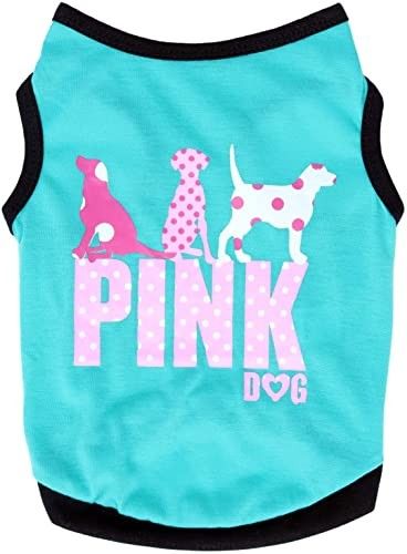 Blue Pink Puppy Shirt