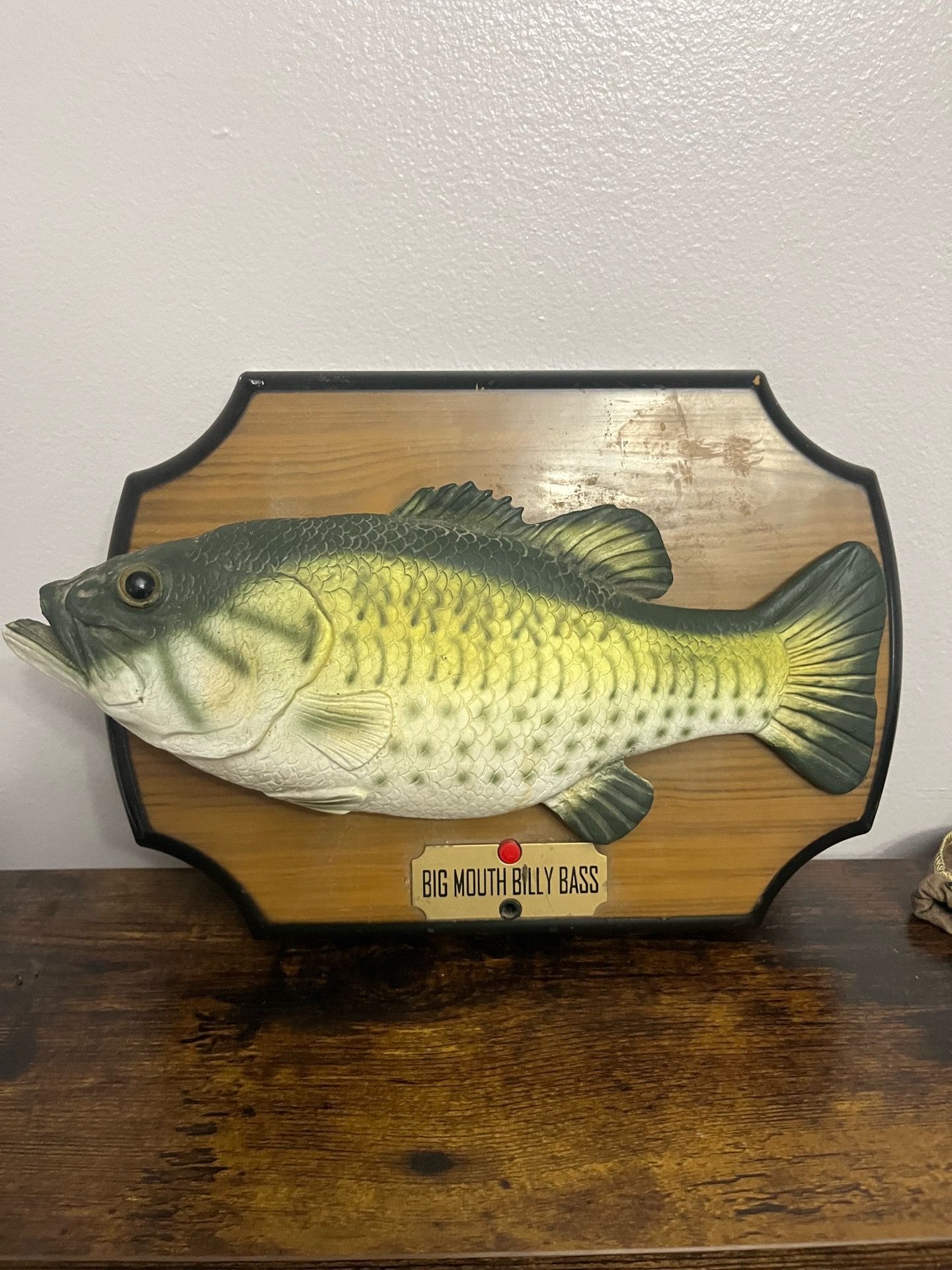 Vintage Big Mouth Billy Bass Singing Fish Wall Mount
