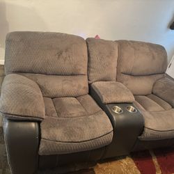 Couch An Loveseat From Badcock Furniture