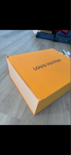 Original worn out big LV box