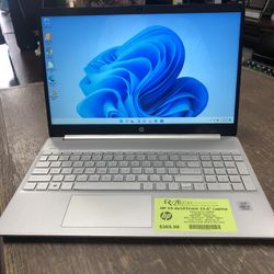 HP 15-DY1031WM Laptop 15.6”13-1005G1 8GB RAM 256GB SSD Webcam WiFi HDMI W11 