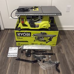 RYOBI 13 Amp 8-1/4 in. Compact Portable Corded Jobsite Table Saw (No Stand)