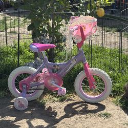 12 INCH GIRL DISNEY BIKE