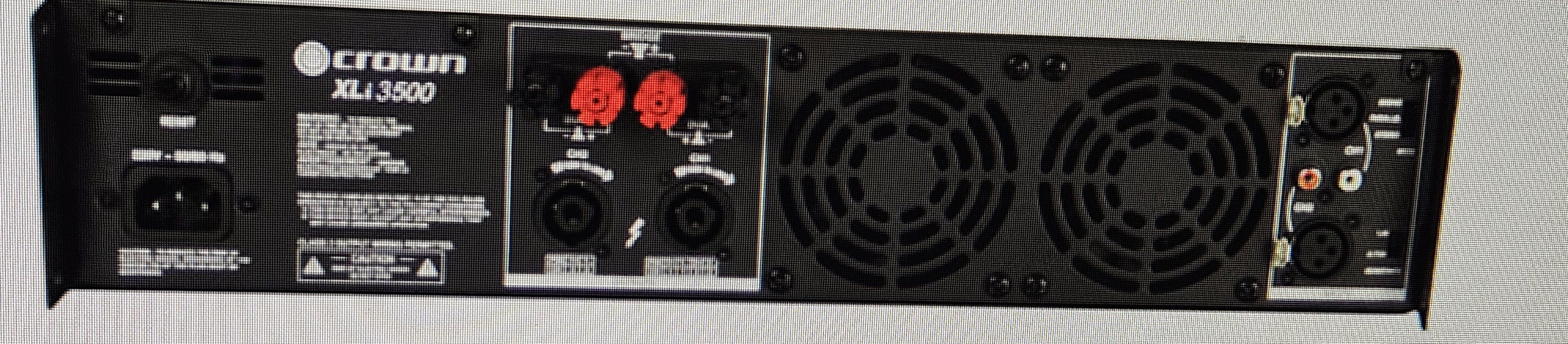 Crown Audio XLI 3500 Stereo Power Amplifier