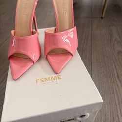 Femme Pink heels 