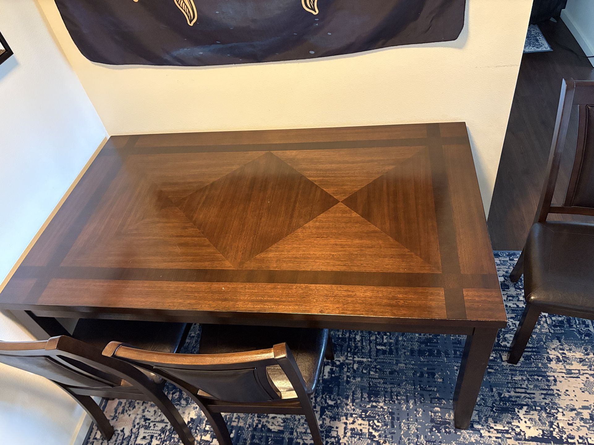 Dining Table With 4 Chairs