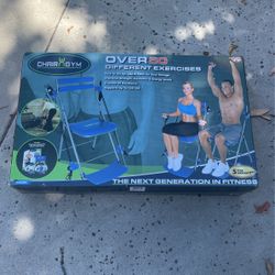 Emson CHAIR GYM Portable Exercise Machine Strength Training Total Body Workout