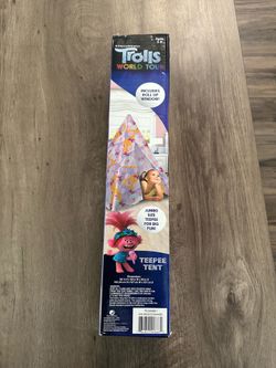 Dream Works Trolls 2 Teepee Tent with Carry Case,