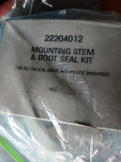 Maytag Mounting Stem.boot Seal Kit