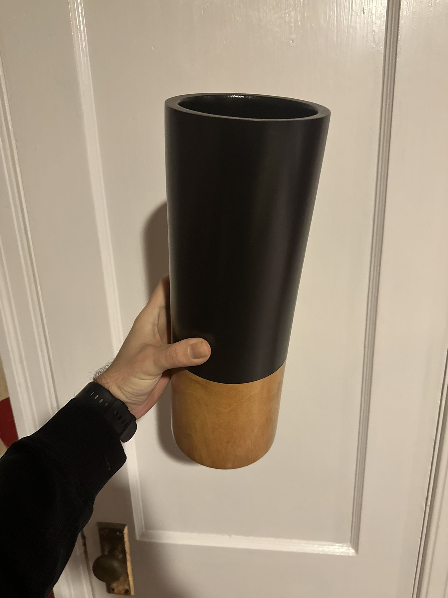 Wood Vase very nice quality