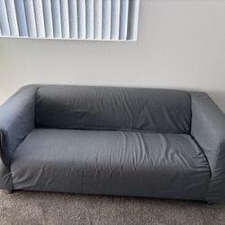 Small IKEA Couch With Cover 