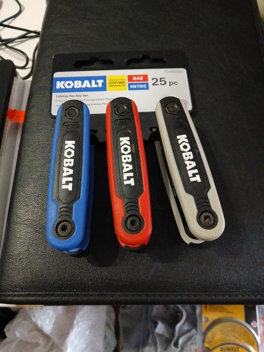 Folding hex Key set
