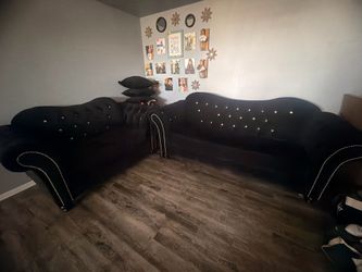 Couches Luxury Black