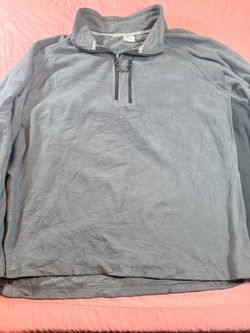 Starter 2XL Quarter Zip Fleece Pullover 1565