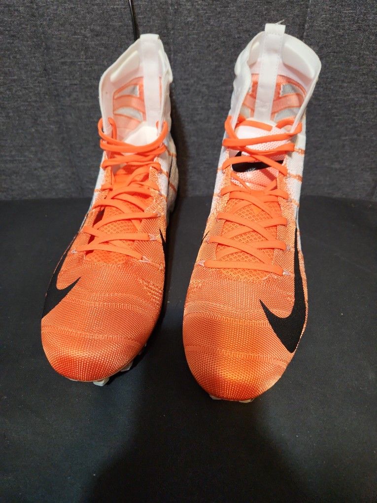 Nike Vapor Untouchable Elite Orange SZ Football Cleat
