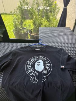 Chrome bape tee
