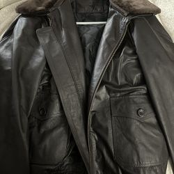 Leather Flight Jacket