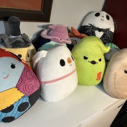 Nightmare Before Christmas Squishmallows New