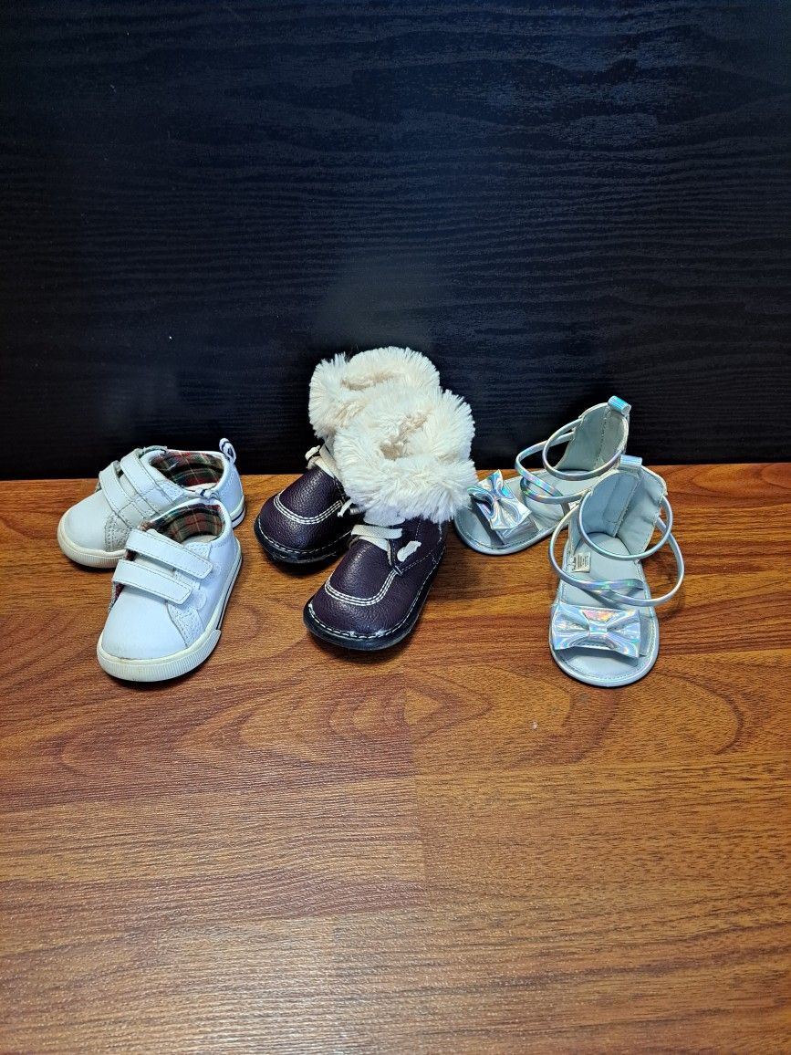 Baby Girl Size 2 Shoes