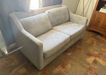 Couch and swivel chair