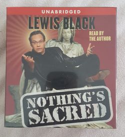 Brand New Lewis Black's Nothing's Sacred Audio Cd