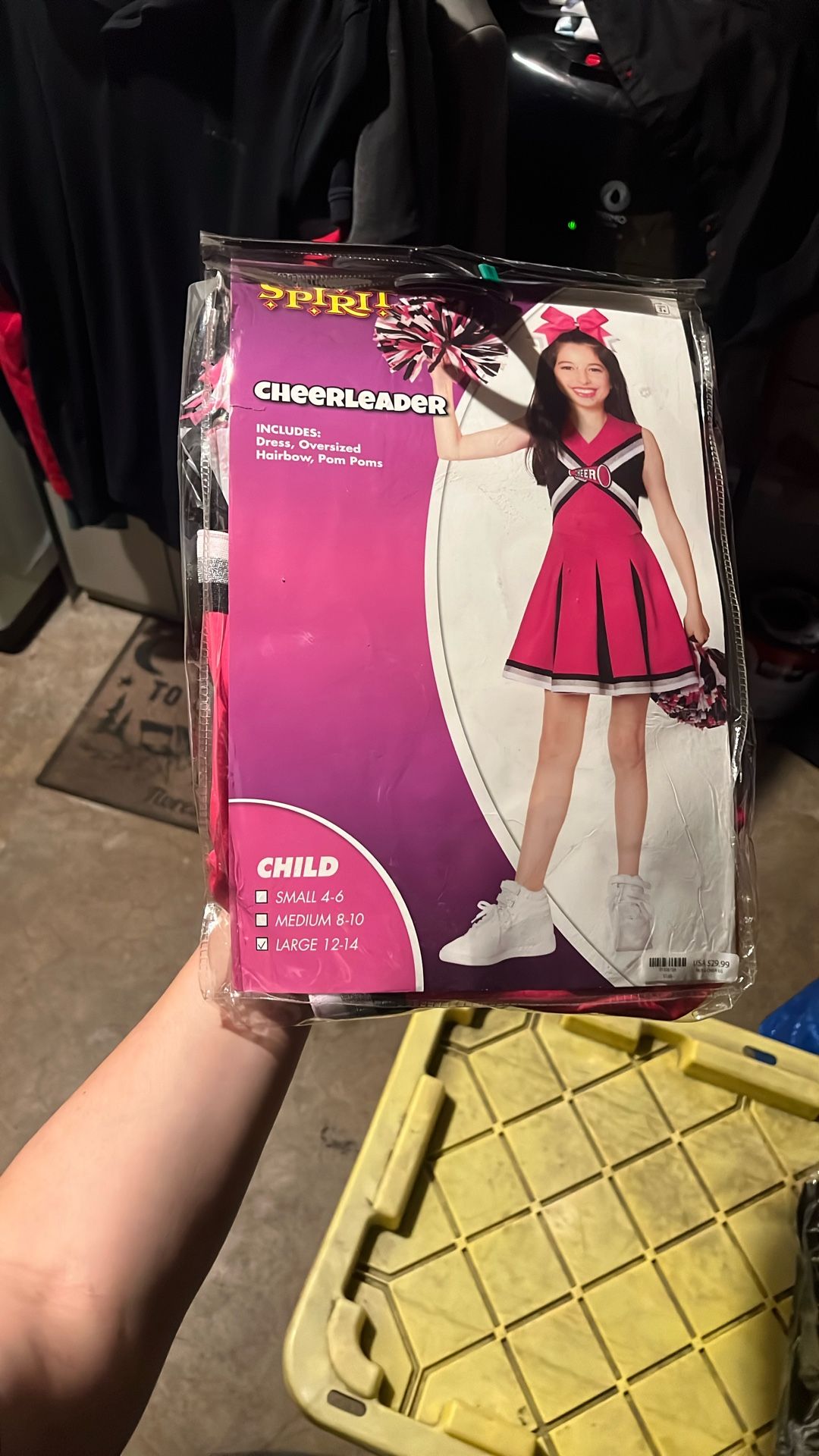 Cheerleader Kids Costume