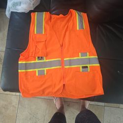Free Safety Vest Size Largr