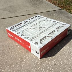 2 Filtrete AC Filters 20" X 20" X 4"