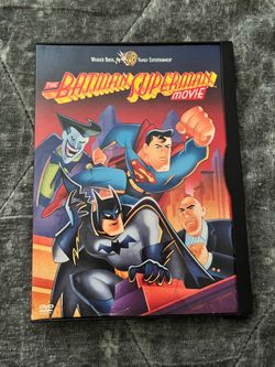 The Batman Superman Movie DVD