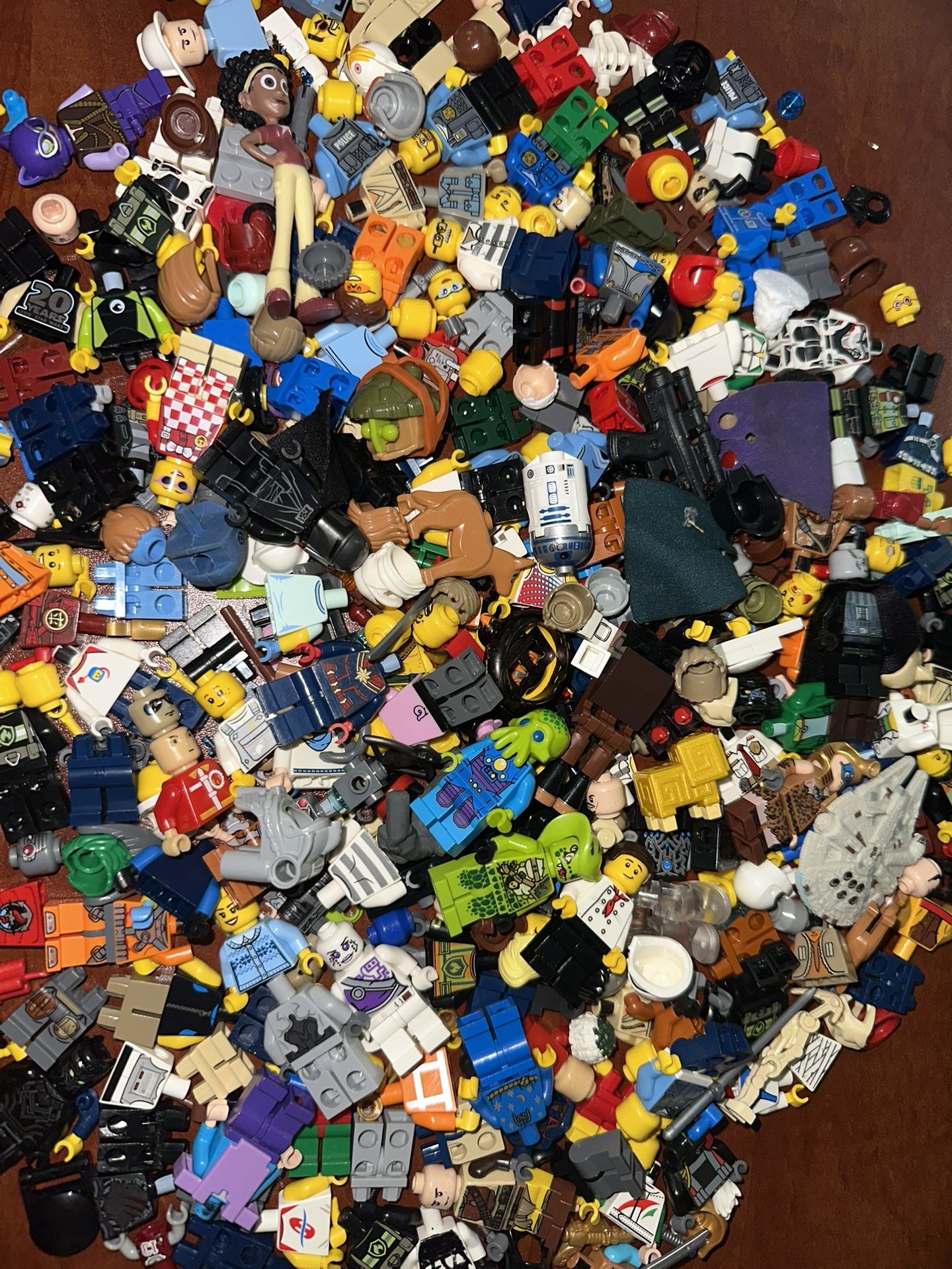Lego Rare Minifigures 200x 