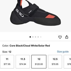 Adidas Crawe  Rock Climbing Shoes 