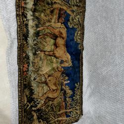 vintage velvet tapestry rug