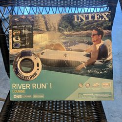 Intex River Run 1 Lounge Chair, Inflatable Float
