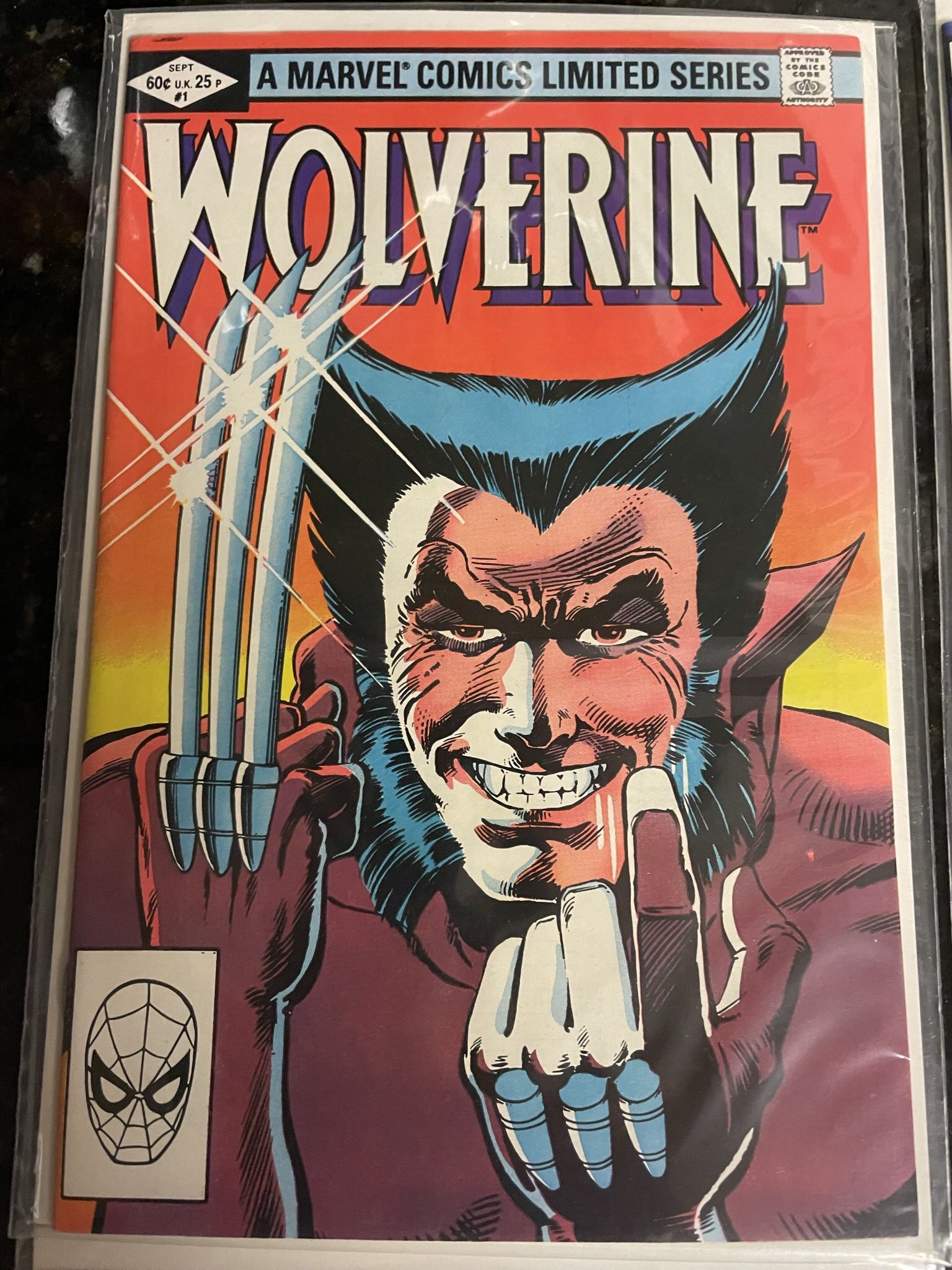 Wolverine #1,2,3,4 Mini Series 1982 9.4+beautiful Mags