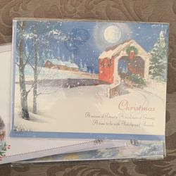 Christmas Cards With Plastic