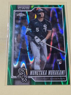 Munetaka Murakami Topps Chrome RC Green Refractor /99