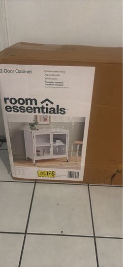 Room Essentials 2-Door Metal Cabinet