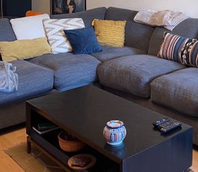 Four Hands Alexa 20 Coffee Table with Floating Base