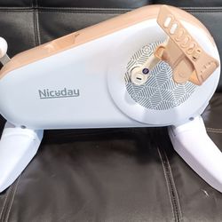 NICEDAY PORTABLE EXERCISE STATIONARY BIKE WORKS- USED